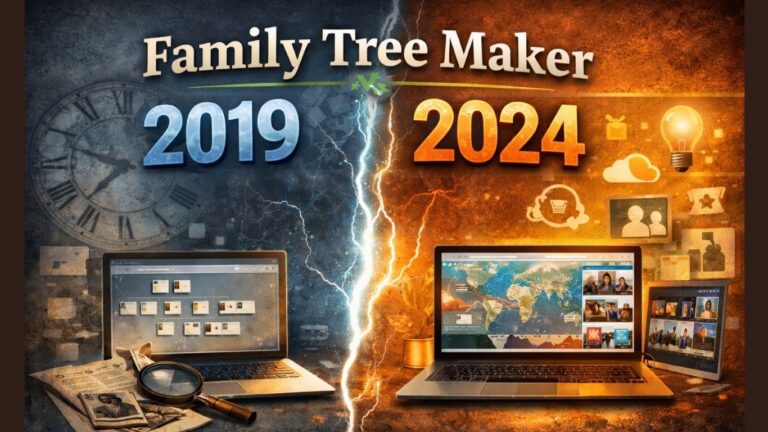 Differences Between Family Tree Maker 2019 and 2024